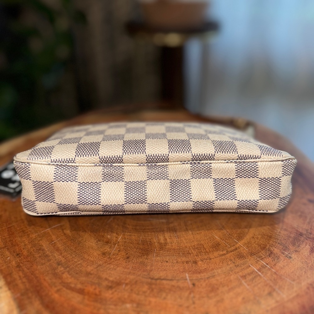 Louis Vuitton Damier Azur Pochette Accessoires COA - Picture 6 of 13